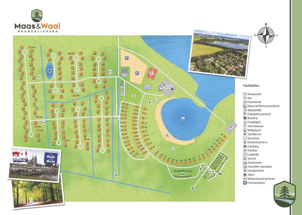 Willa Recreatiewoning Maas En Waal 92 Ewijk Zewnętrze zdjęcie